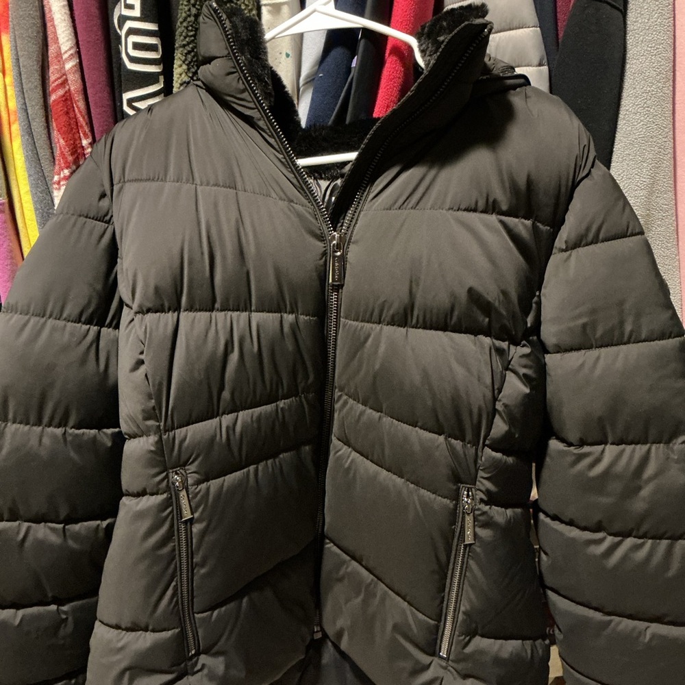 Calvin Klein Black Puffer Jacket